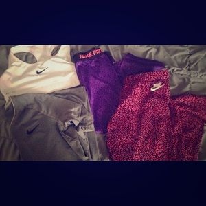 Nike pro combat bundle