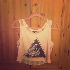Super cute pink tank top from Pacsun