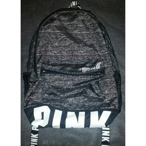 VS PINK CHARCOAL BACKPACK