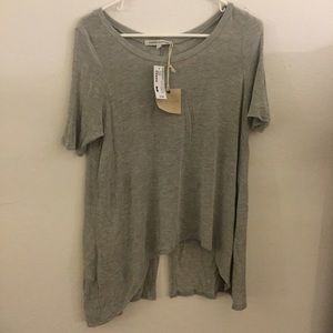 Foreign Exchange grey loose tee