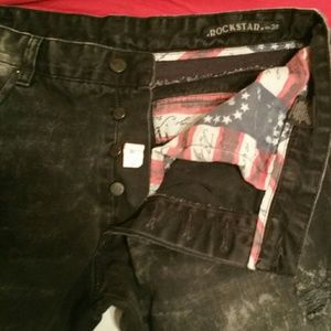 **ROCKSTAR MENS BIKER JEANS**