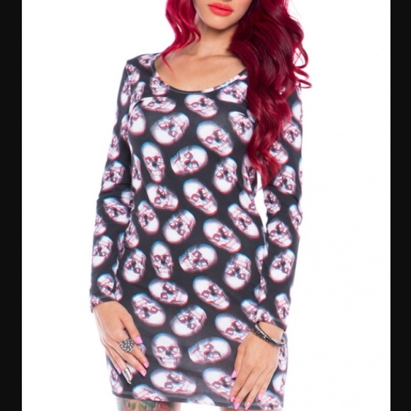 Iron Fist Dolls Kill Skull of Doom Dress Small - Picture 2 of 4