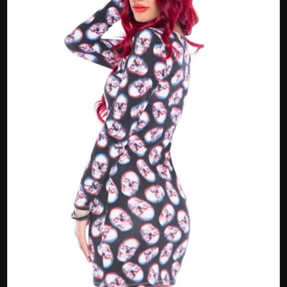 Iron Fist Dolls Kill Skull of Doom Dress Small - Picture 3 of 4