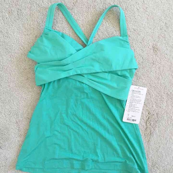 lululemon athletica Tops - Lululemon Wrap It Up Tank size 8