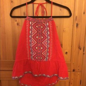 Super trendy halter top