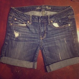 American Eagle jean shorts
