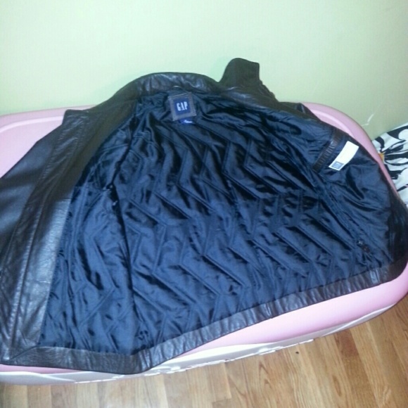 Vintage Style Real Leather Jacket - I TRADE :) - Picture 2 of 3