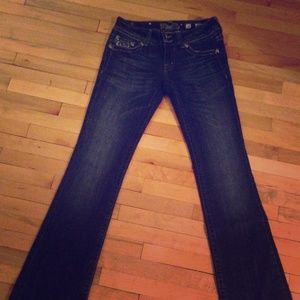 Long! Miss me boot cut jeans. Excellent condition!