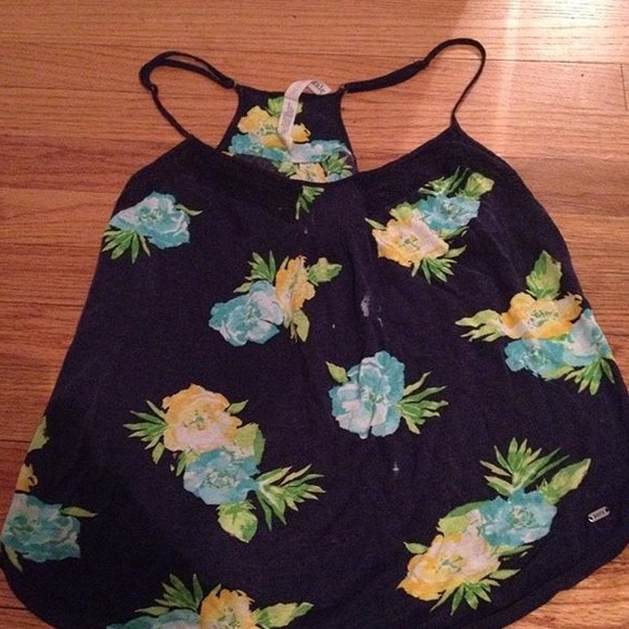 Aeropostale Floral Tank