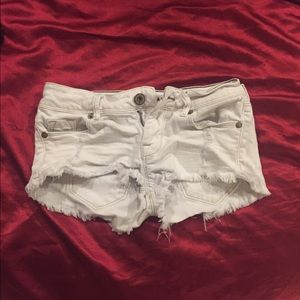 White shorts from pacsun