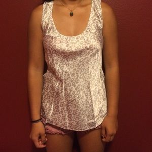 Banana Republic Heritage leopard tank top