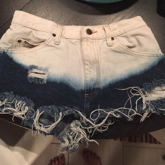 Custom Ombré Shorts