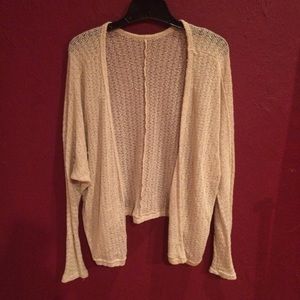Cream knit sweater