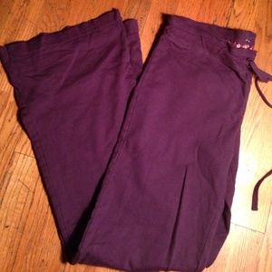 Fun Twisted Heart bell bottom sweat pants LRG