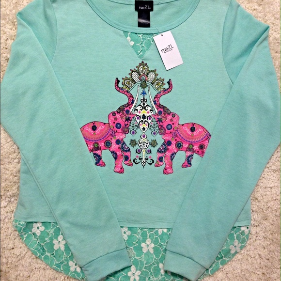 NWOT! Bright turquoise top