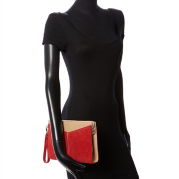 BCBG Ciara Suede Clutch - Picture 2 of 4