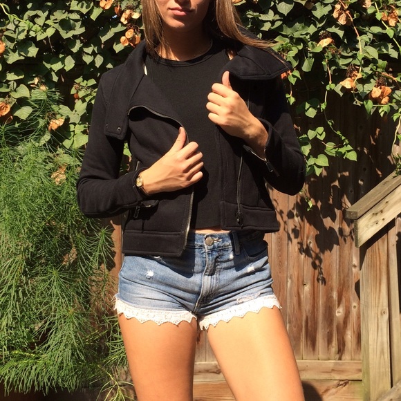 SOLD❗️Black GAP motorcycle jacket