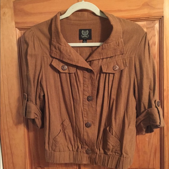 Marshalls MINE Jackets & Coats - Brown short jacket Marshalls MINE Jackets & Coats - Brown short jacket