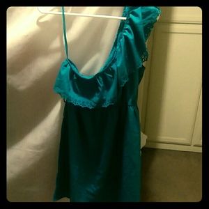 Teal Green dress XL