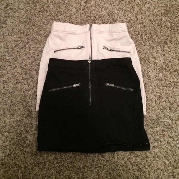 2 bodycon skirts