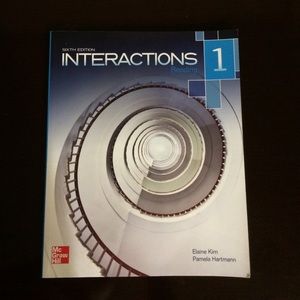 Used  sixth edition Interactions Reading 1