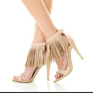 Fringe Heels. LOW PRICE