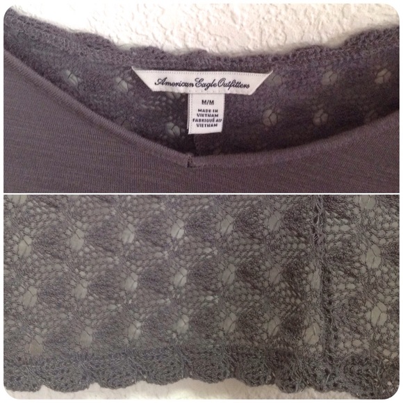 AEO crochet back top - Picture 3 of 4