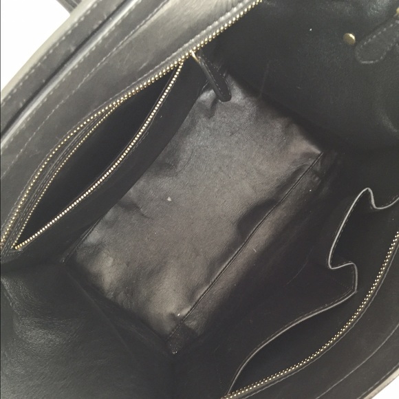 100% authentic Celine bicolor mini luggage handbag - Picture 4 of 4