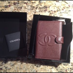 Chanel mini Agenda *Brown Caviar Leather*
