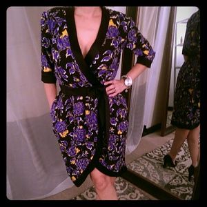 Vintage St Laurent Silk Kimono