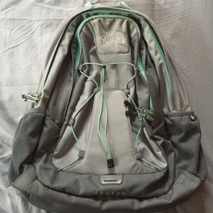 Gray & Mint The North Face Bookbag