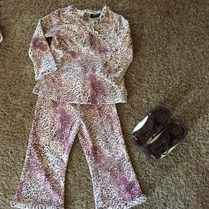 Girls Cheetah outfit