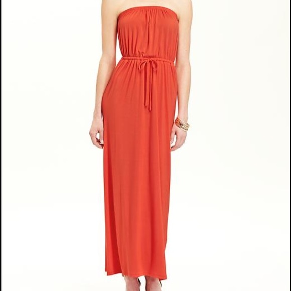 LAST DAY ON POSHMARK 10/23 - Strapless Maxi Dress