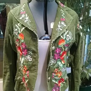 Miss Me corduroy jacket.Sz lrg would fit medium