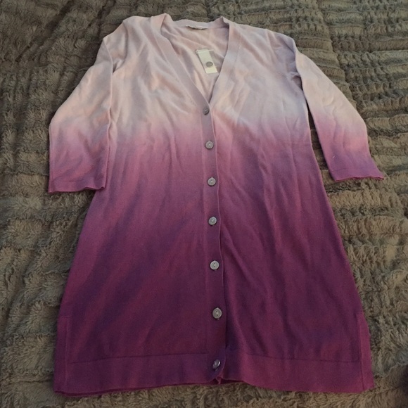 Oversized Isaac Mizrahi Cardigan
