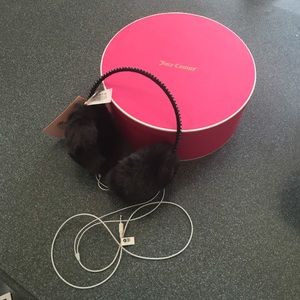 Juicy Couture Ear Muff Headphones!!