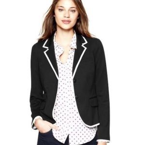 Gap Academy Blazer EUC black with white trim