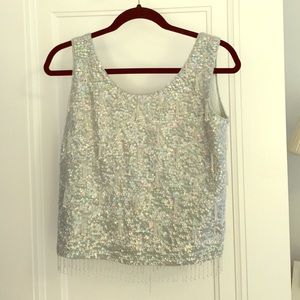 Vintage Sequined Top