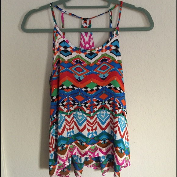 Aztec polyester medium top - Picture 1 of 3