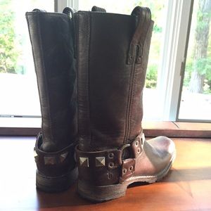 heath studded heel bootie
