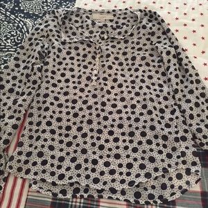 Ann Taylor Loft Petites pull over shirt