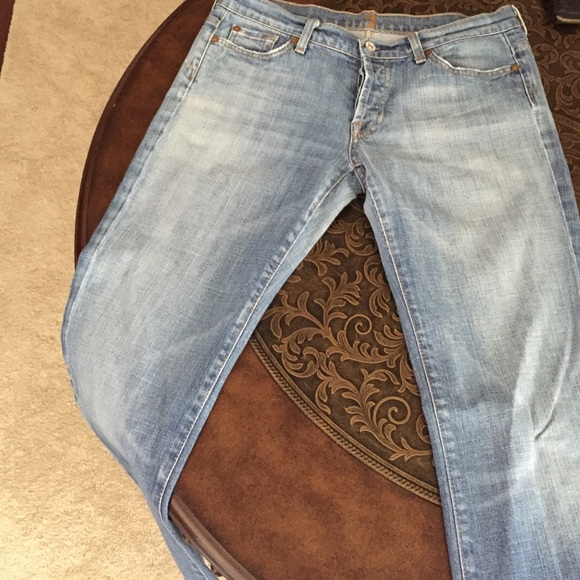 7 for all man kind boy cut jeans