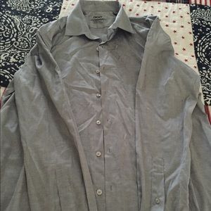 Men's DKNY button up shirt