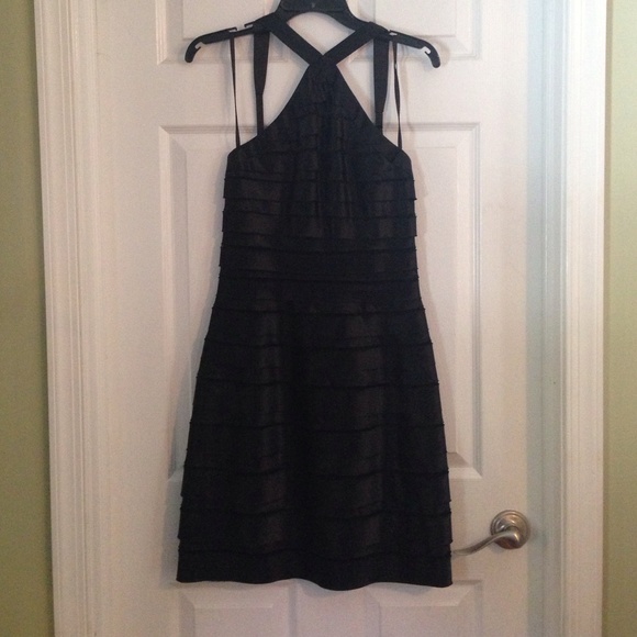 BCBGMAXAZRIA  Black evening dress. New with tags