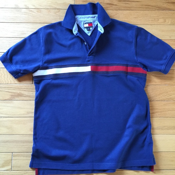 Men's Tommy Hilfiger Logo Polo - Size Medium