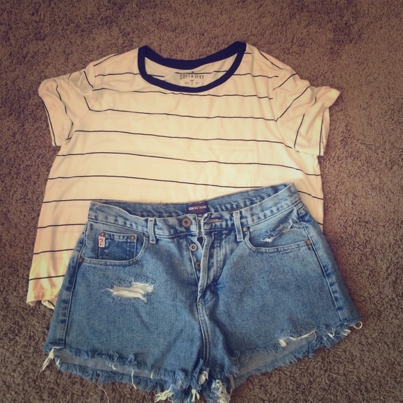 Women's Guess Brand Denim Shorts