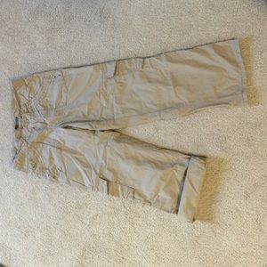 Apt 9 khaki capris