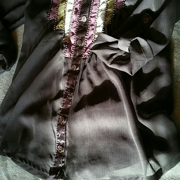 Daytrip Chiffon Top - Picture 3 of 4