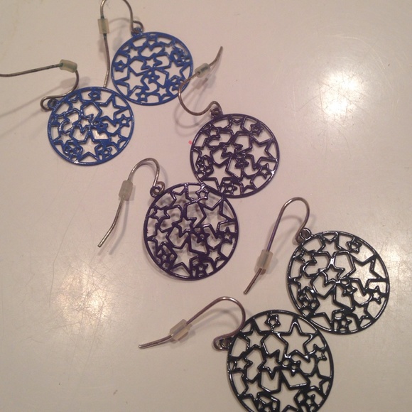 Star earrings