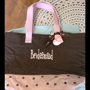 Bridesmaid tote bag
